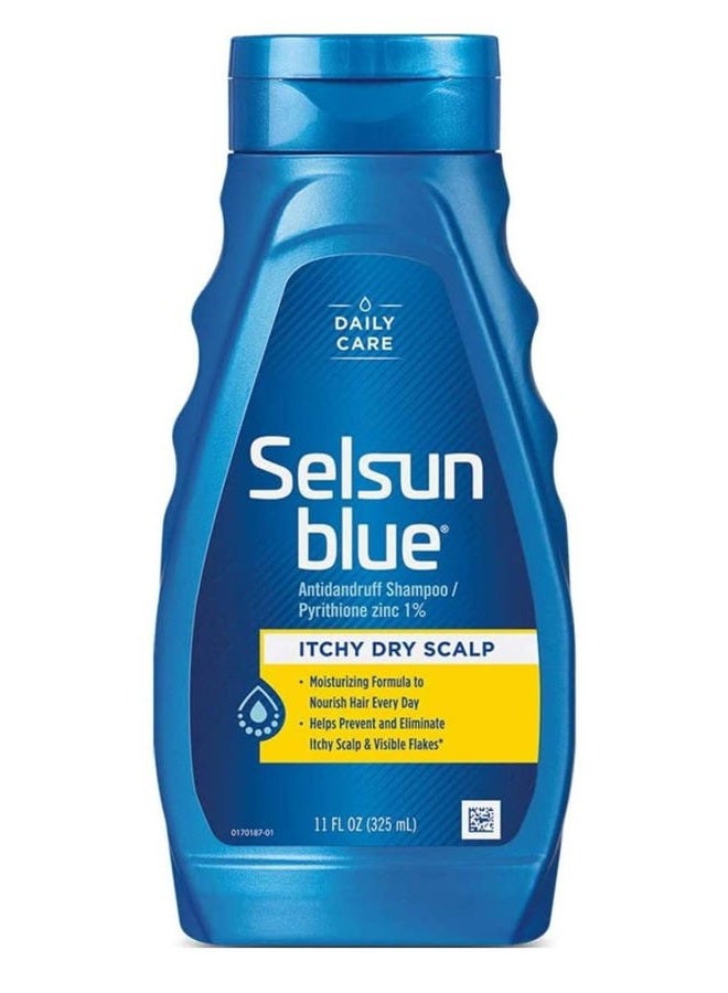 Selsun blue Shampoo Dandruff Itchy Dry Scalp 11 Ounce (325ml) (6 Pack) - Image 1