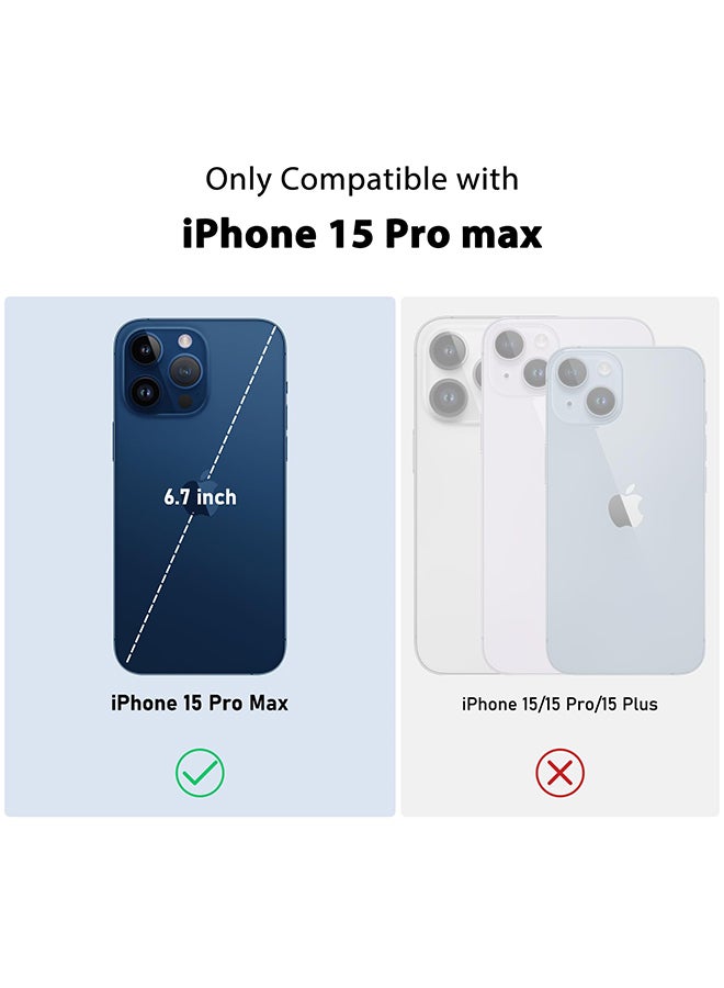 Nillkin Camshield Pro Back Cover For iPhone15 Pro Max Blue - Image 2