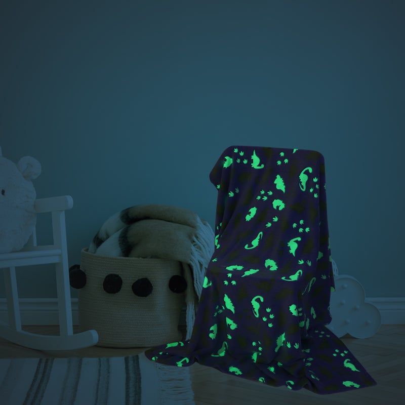 Pattern Blanket Comfortable Soft Throw Blanket Fluorescent Blanket - Image 2