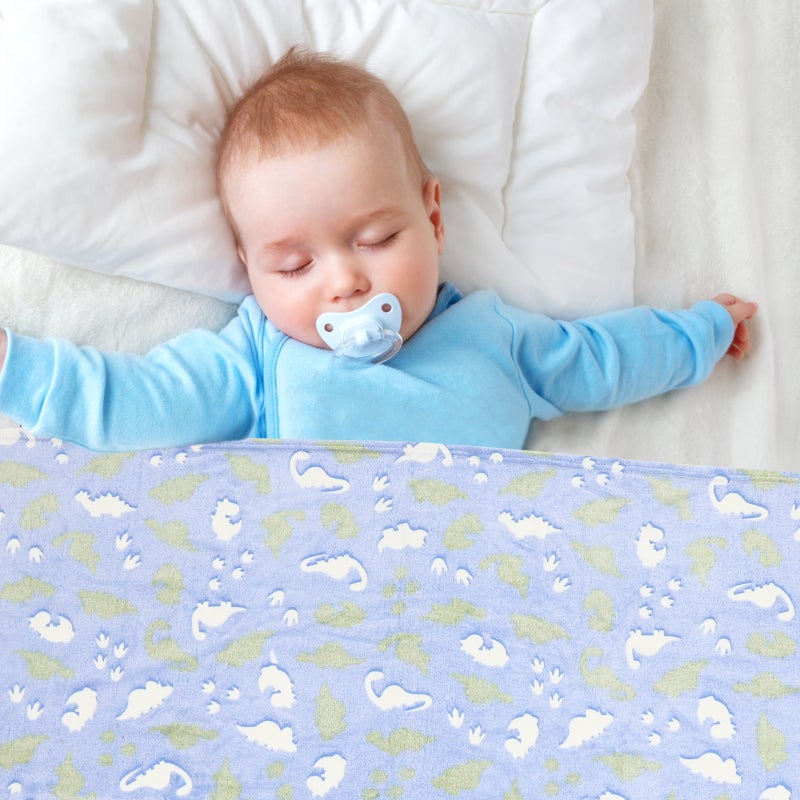 Pattern Blanket Comfortable Soft Throw Blanket Fluorescent Blanket - Image 3
