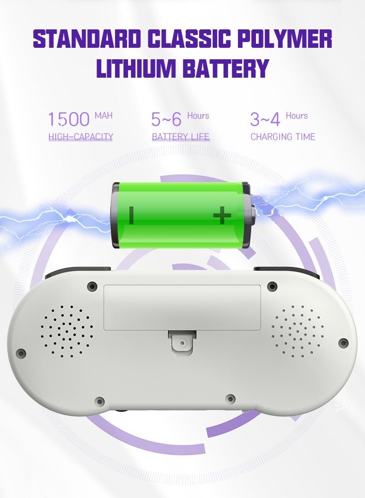 Wireless handheld game console with 7 emulators, 6000 games and 3-inch screen - Image 5