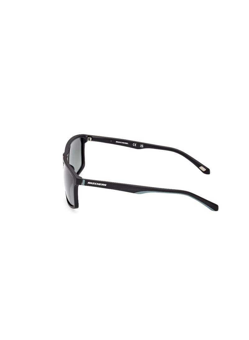 SKECHERS Full Rim Rectangular Male Sunglass Se617402R61 - Image 2