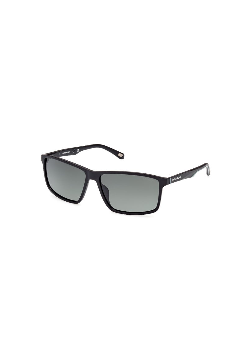 SKECHERS Full Rim Rectangular Male Sunglass Se617402R61 - Image 1