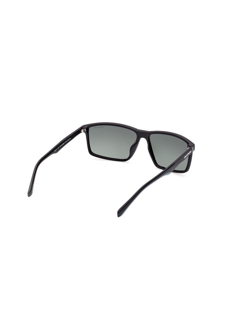 SKECHERS Full Rim Rectangular Male Sunglass Se617402R61 - Image 5
