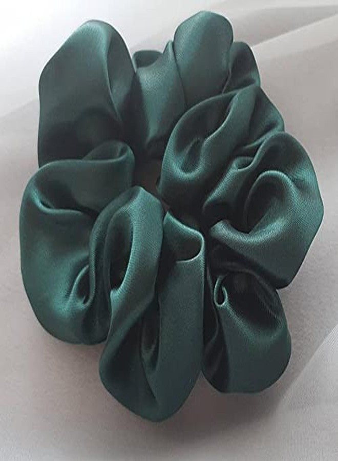 Viyanshi Silk Satin Hair Ties Scrunchies Elastic Hair Band for Women (s15) - Multicolor - Image 5