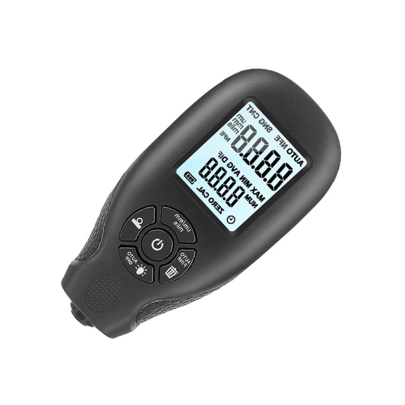 MAGICLULU 1pc Paint Coating Thickness Gauge Practical Non Conductive Tester for Auto Paint Measurement Construction Easy to Carry No Battery Included - Image 1