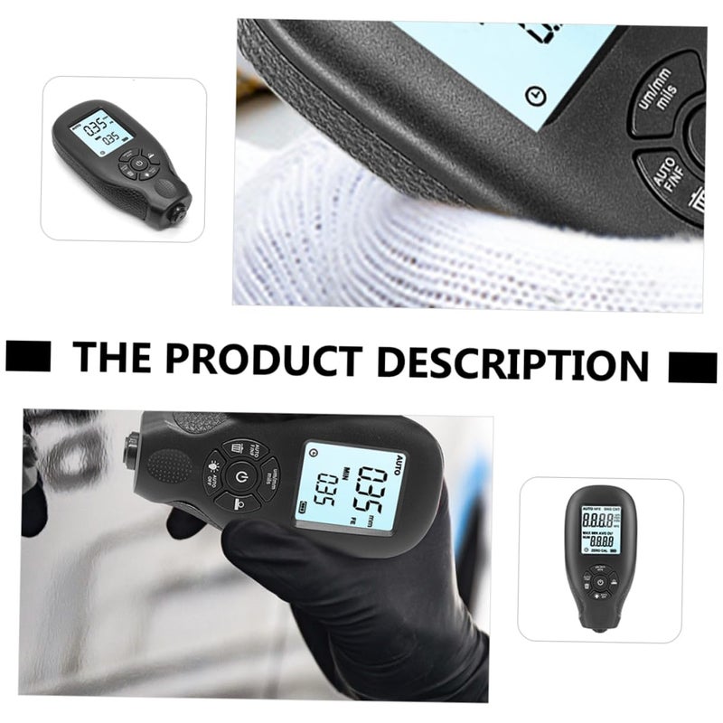 MAGICLULU 1pc Paint Coating Thickness Gauge Practical Non Conductive Tester for Auto Paint Measurement Construction Easy to Carry No Battery Included - Image 4
