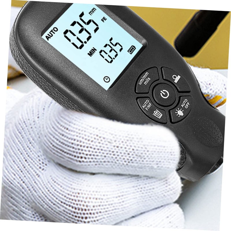 MAGICLULU 1pc Paint Coating Thickness Gauge Practical Non Conductive Tester for Auto Paint Measurement Construction Easy to Carry No Battery Included - Image 5