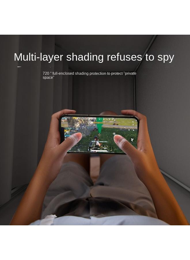 Bluejw 2024 New College Students' Dormitory Bedroom Mosquito Net Bed Curtain Bedroom Upper Bed Lower Bed Shading Bed Sheet Integrated Bed Curtain - Image 5