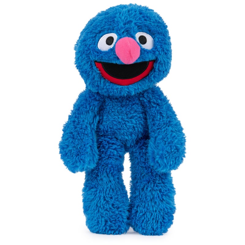 GUND Sesame Street Official Grover Take Along Buddy Plush, Premium Plush Toy for Ages 1 & Up, Blue, 13” - Image 3
