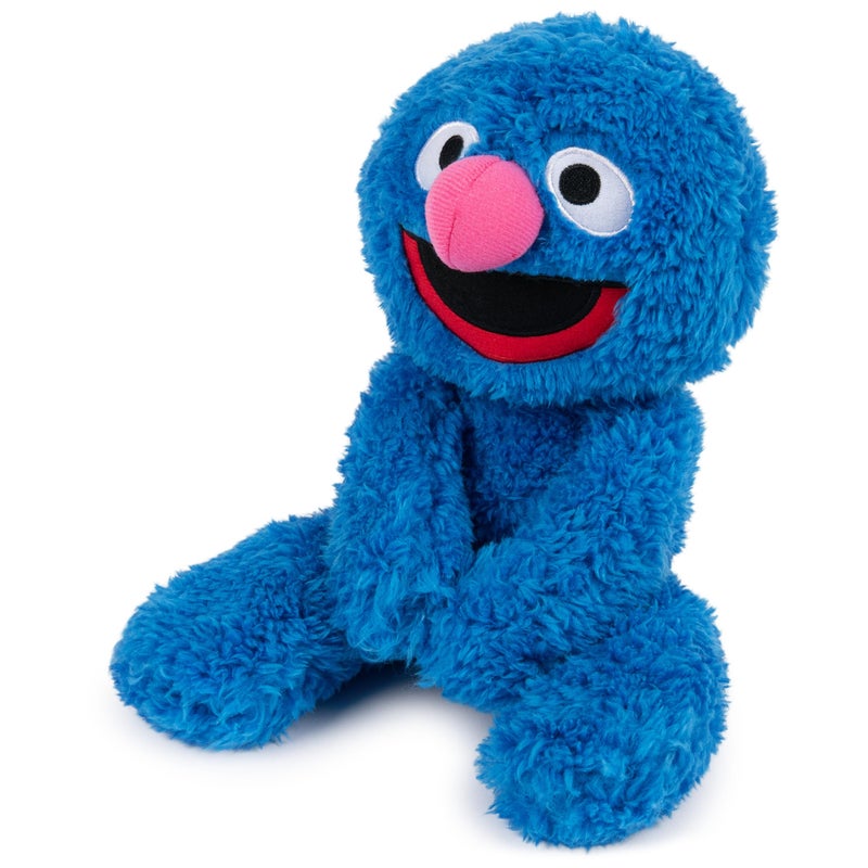 GUND Sesame Street Official Grover Take Along Buddy Plush, Premium Plush Toy for Ages 1 & Up, Blue, 13” - Image 5
