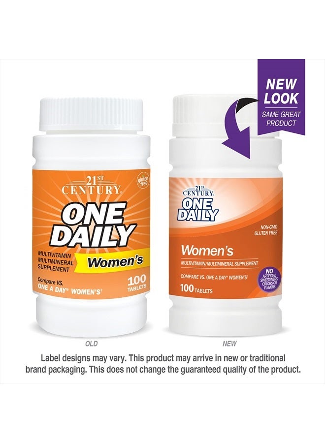 21st Century أقراص يومية للنساء، 100 حبة - Image 3