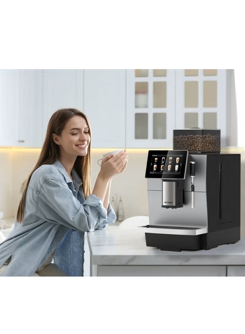 جيتينو ماكينة تحضير القهوة الأوتوماتيكية مع مطحنة JL30 - Image 4