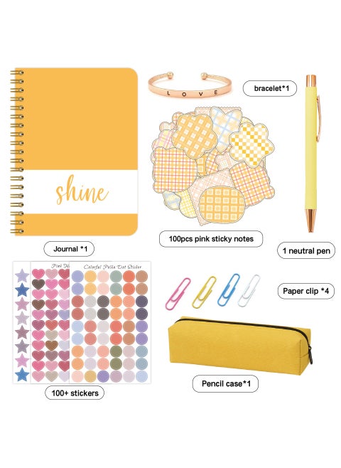 DIY Jounary Set Handbook Diary Gift Box Clip Thin Set Sticker Children'S Stationery Set