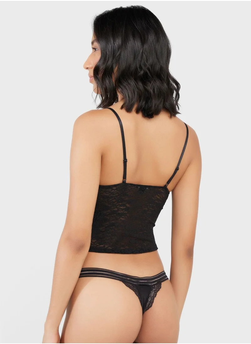 hunkemoller 6 Pack High Leg Brief