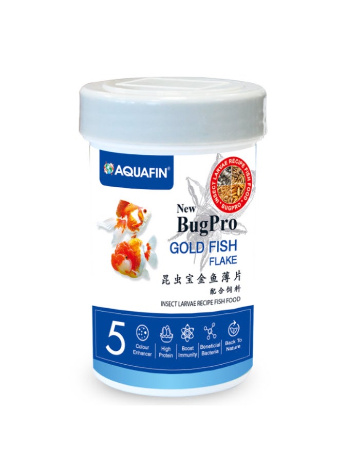رقائق السمك الذهبية KW Zone Aquafin BugPro [100 مل] – طعام الأسماك وأحواض السمك