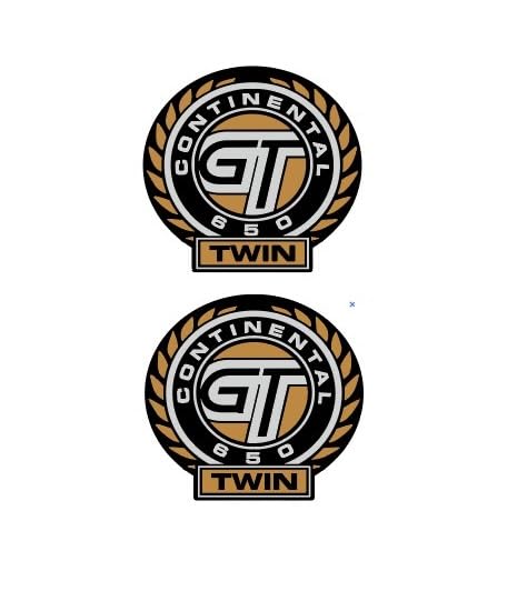 Grayfixx 650 Twin Logo Sticker for Continental GT - Image 5