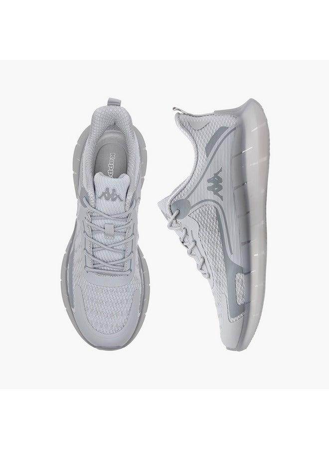 كابا أحذية رياضية رجالية بطبعة شعار وإغلاق برباط - Image 3