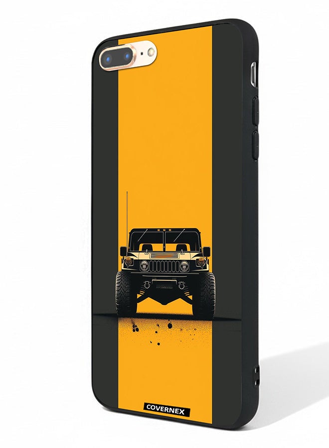 Covernex Apple iPhone 8 Plus Protective Case Cover Printed Featuring Off Roa Rugged - Image 1