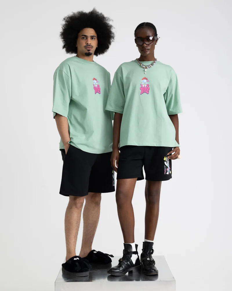 جوكس اسايد Smoke Green LOGO T-shirt