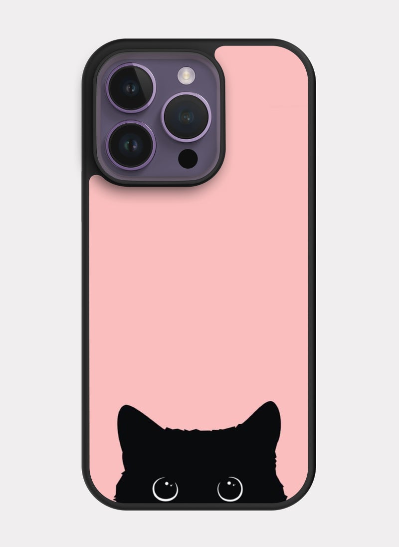 PXLAAT iPhone 14 Pro case cover Cat - Image 1