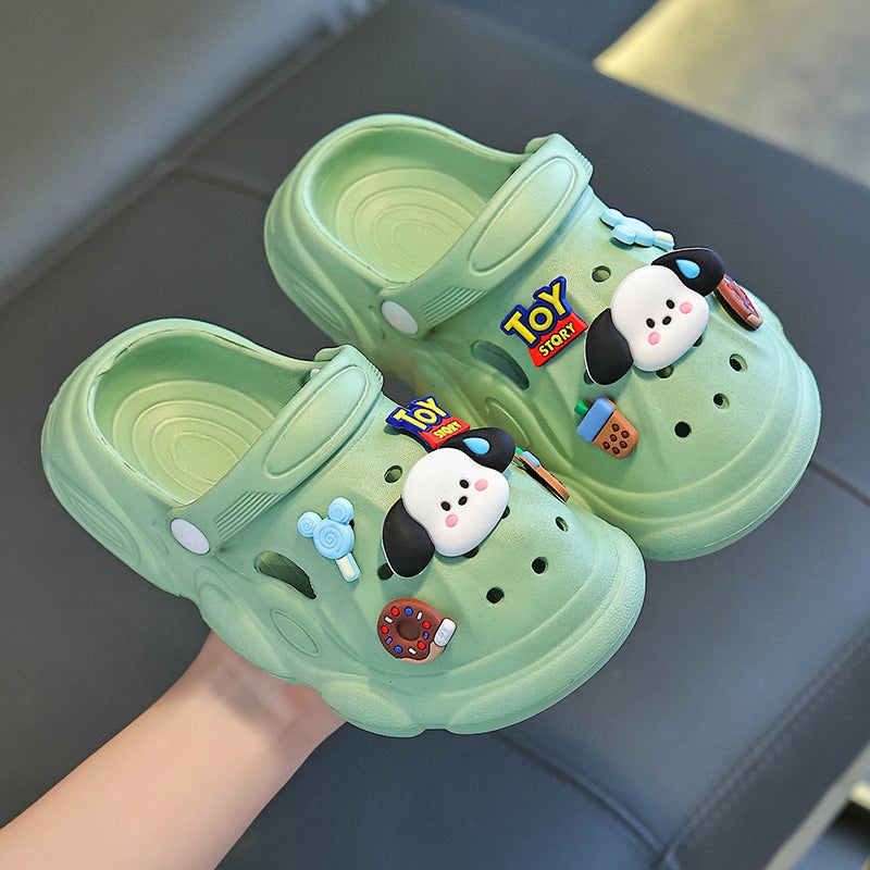 New In-Stock Eva Children'S Clogs For Boys And Girls, Toddlers, Cartoon Cute Home And Outdoor Sandals - Image 3