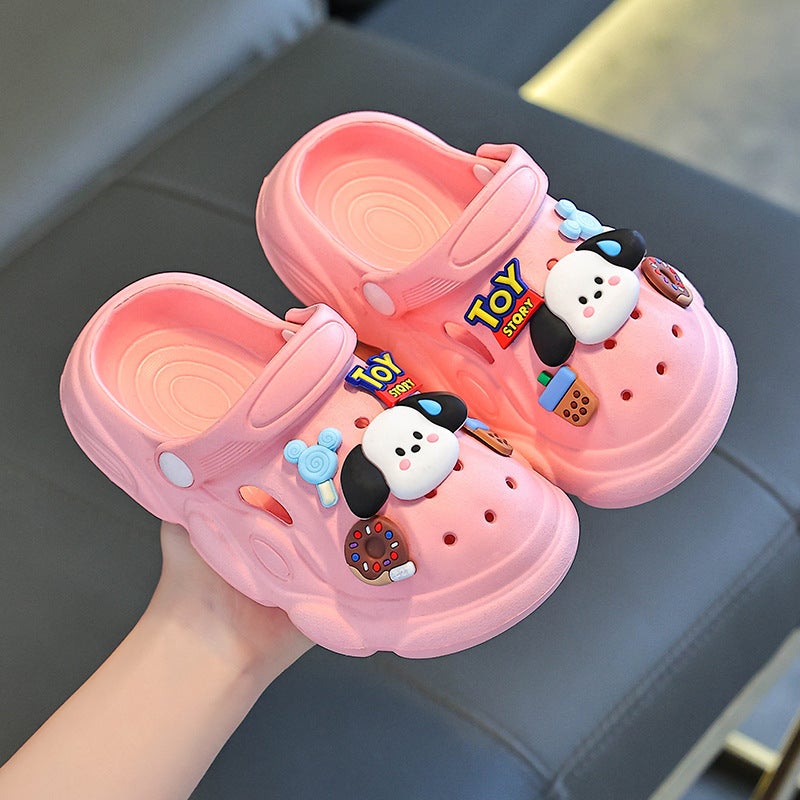 New In-Stock Eva Children'S Clogs For Boys And Girls, Toddlers, Cartoon Cute Home And Outdoor Sandals - Image 4