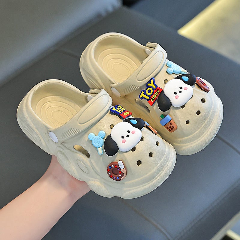 New In-Stock Eva Children'S Clogs For Boys And Girls, Toddlers, Cartoon Cute Home And Outdoor Sandals - Image 2