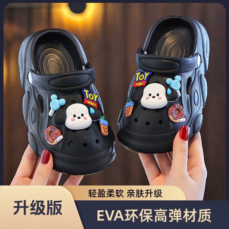 New In-Stock Eva Children'S Clogs For Boys And Girls, Toddlers, Cartoon Cute Home And Outdoor Sandals - Image 1