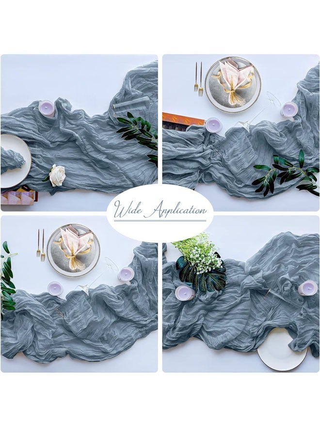 Beauenty Pleated Transparent Tablecloth90*180CM - Image 2