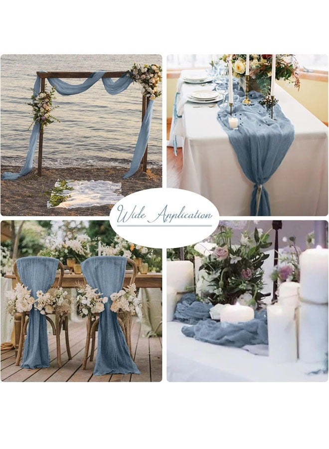 Beauenty Pleated Transparent Tablecloth90*180CM - Image 3