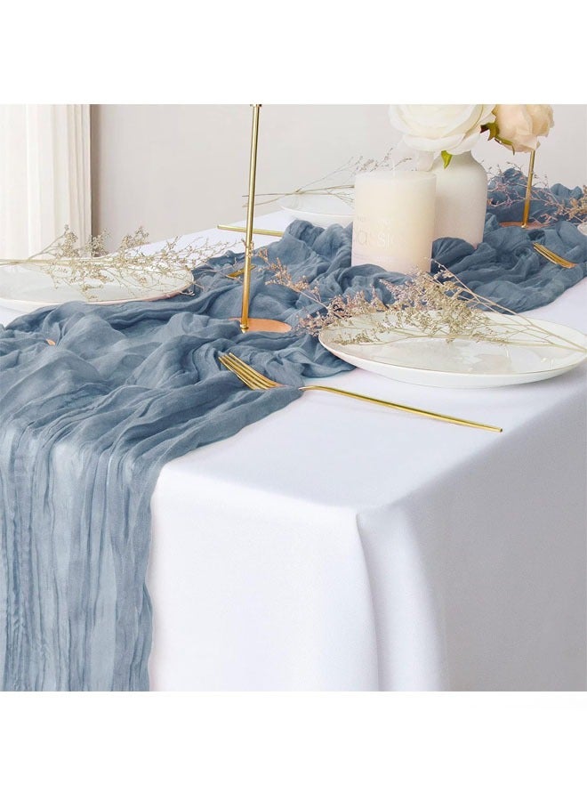 Beauenty Pleated Transparent Tablecloth90*180CM - Image 5