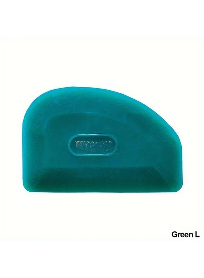 Green Rubber Plastic Scraper Tool for Pottery Sculpting Clay Trimming Shaping DIY Craft - Image 1
