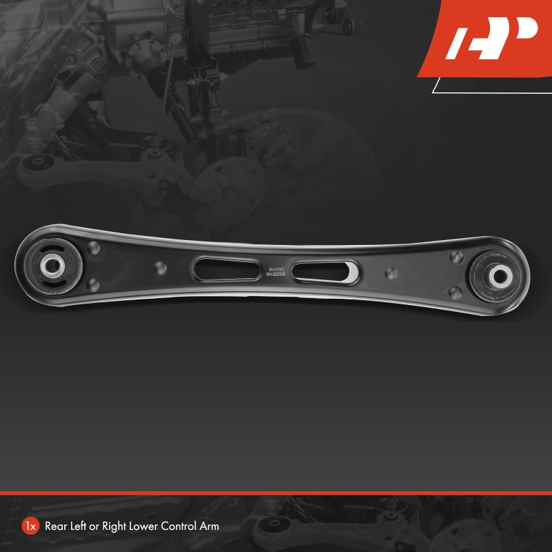 A-Premium Rear Left Right Lower Control Arm, with Bushing, Compatible with Ford Mustang 2005-2014, Replace # 524-169 6R3Z5A649A - Image 2