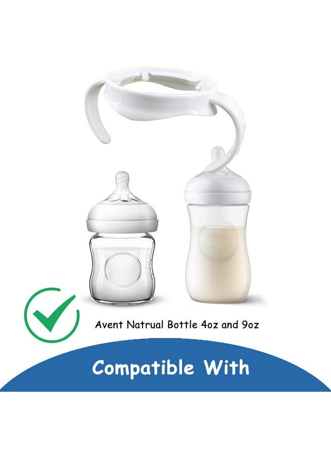 ROMIRUS Bottle Handles Compatible for Philips Avent Natural Response Baby Feeding Bottle (Set of 2) - Image 4