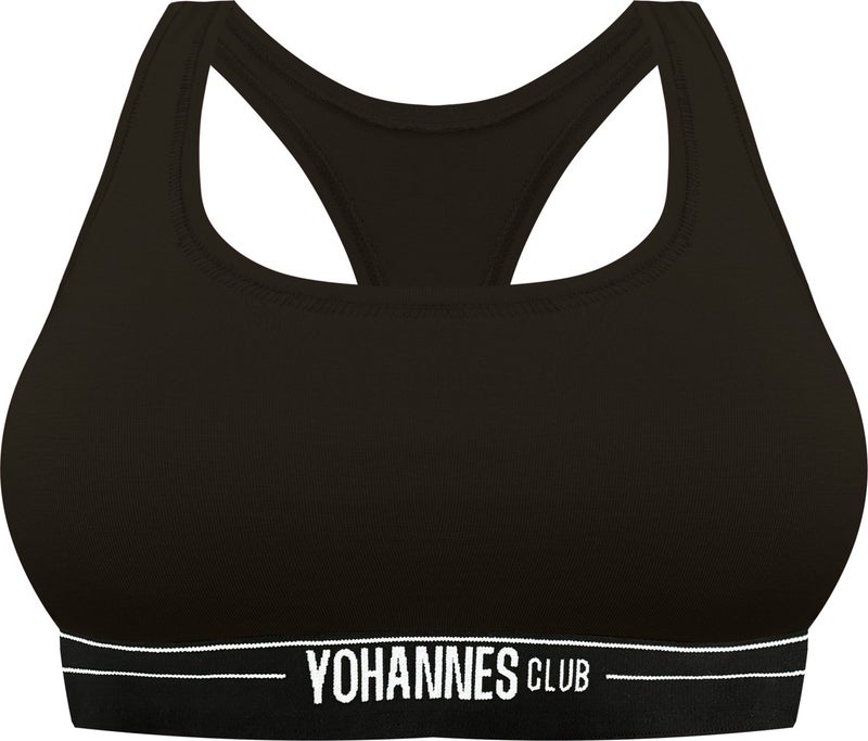 Yohannes Club Yohannesclub Women's Underwear Set(B. Bra-Brazilian), Black - Image 2