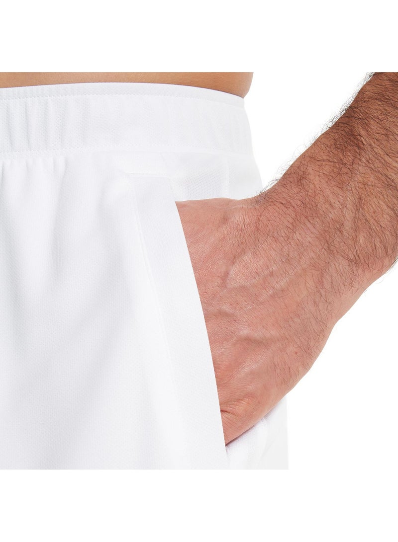 Demix Men’s Soccer Shorts - Demix Playmaker Tr Sho White Lightweight & Breathable Shorts with Moisture-Wicking Fabric & Adjustable Fit - Image 5
