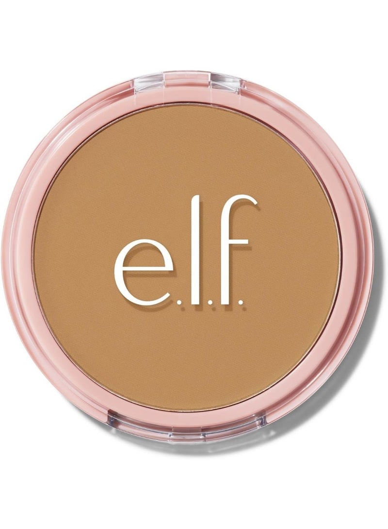elf Halo Glow Powder Filter, Ultra-fine Finishing Powder,Medium Warm - Image 1