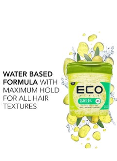 ECO Professional styling gel with olive oil 473ml  - Image 4