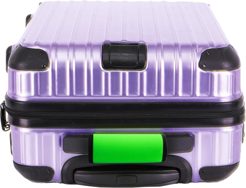 Careteilly Neoprene Luggage Handle Wrap-Luggage Identifiers for Suitcase Unqiue Bright Neon Green Luggage Tags/Markers for Travel Accessories Bag - Image 4