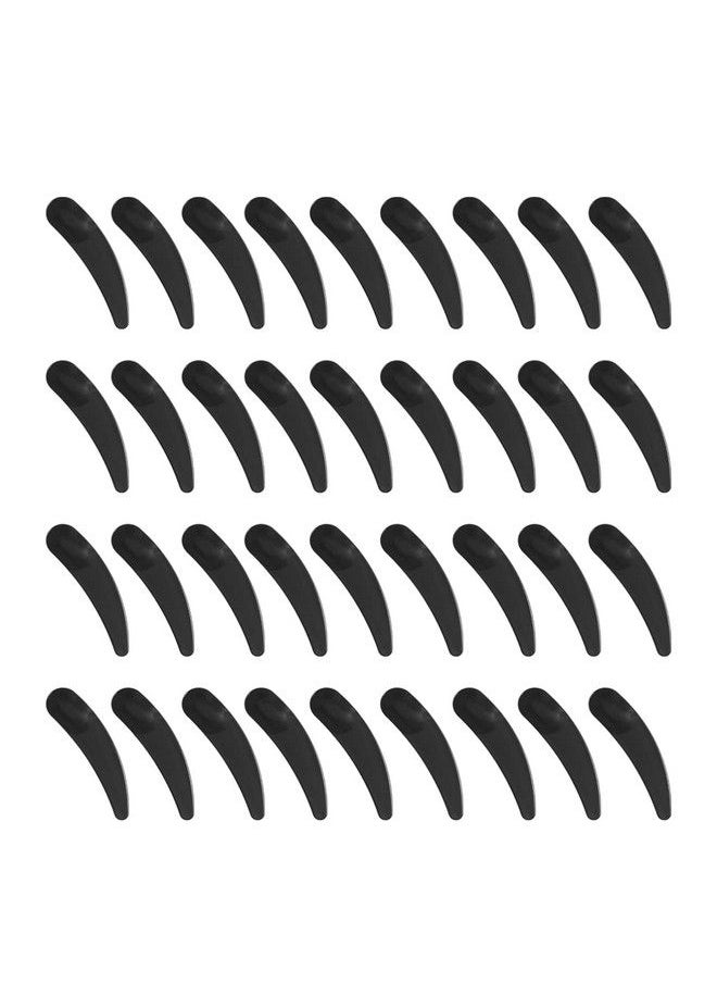 Beaupretty Skin Care Tools 100 Pieces Mini Disposable Makeup Spatulasfacial Cream Mask Spoons Cosmetic Plastic Spatulas Scoops Mask Tip Spatulas (Black) Mixing Spoons  - Image 2