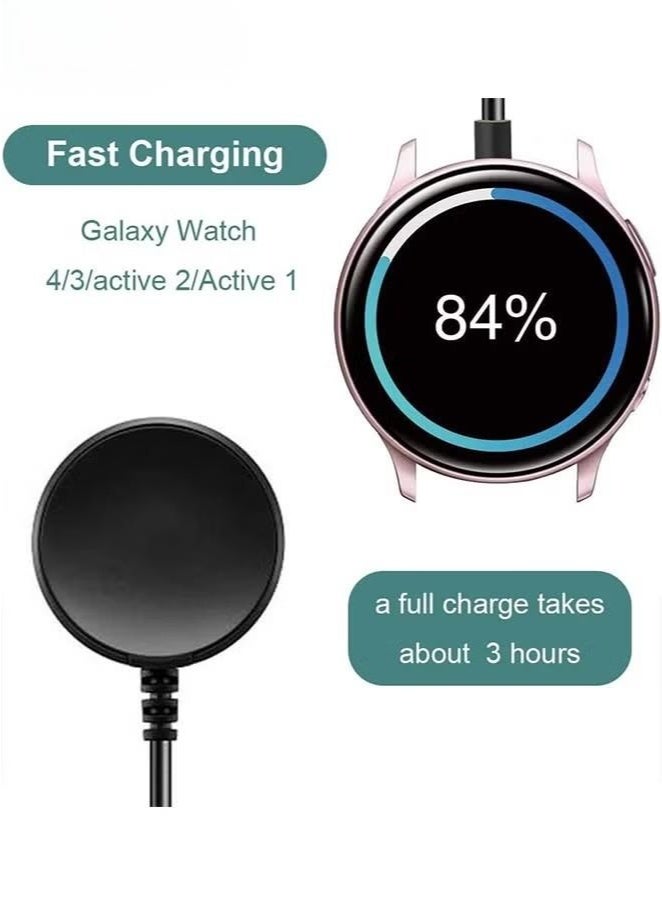 Magnetic Charger for Galaxy Watch – Compatible with Samsung Galaxy Watch 4/3/Active 2/Active – 1m USB Wireless Charging Cable  - Image 4