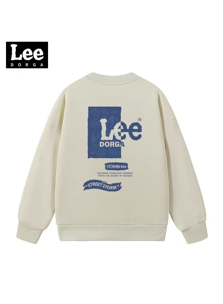 LEE Lee Brand Hoodie Loose Casual Round Neck Long Sleeved Hoodie  - Image 1