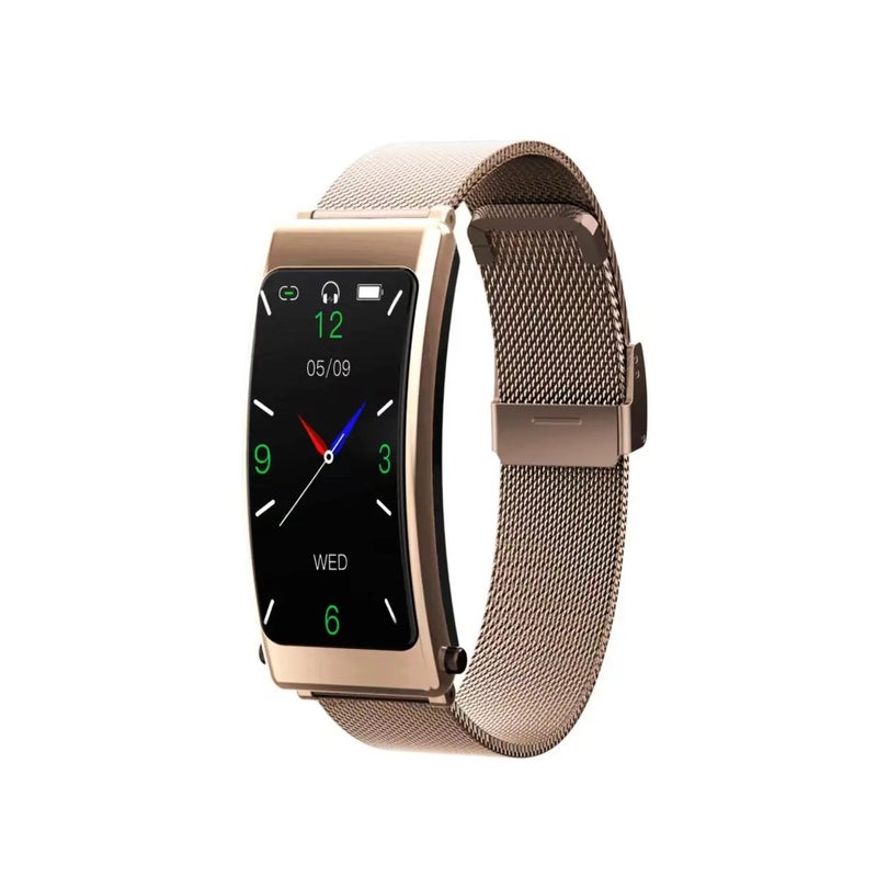 Bluejw 1.14\ TFT Smart Watch with Bluetooth Calling Headset, 2-in-1 Smart Bracelet, Sport Talk Band, CE Certified - Replaceable Strap
" - Image 4