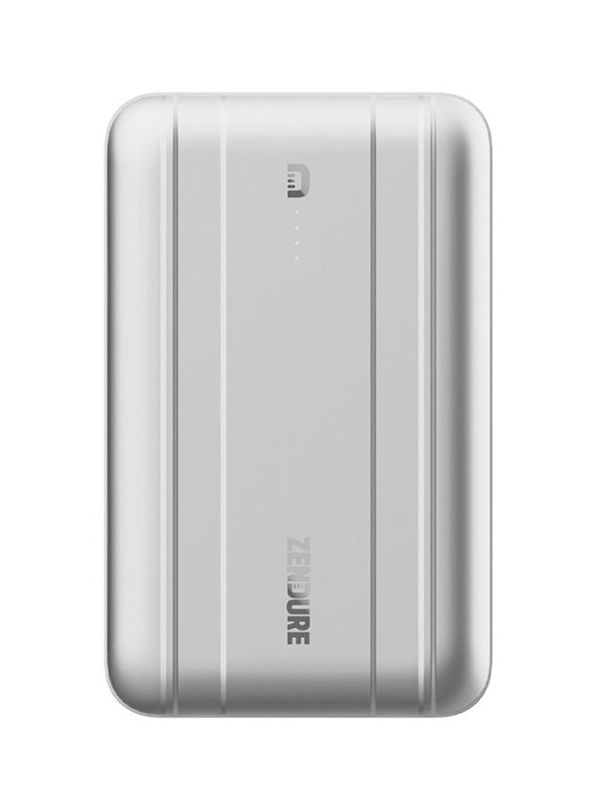10000 mAh 10000mAh S10 Power Bank Silver