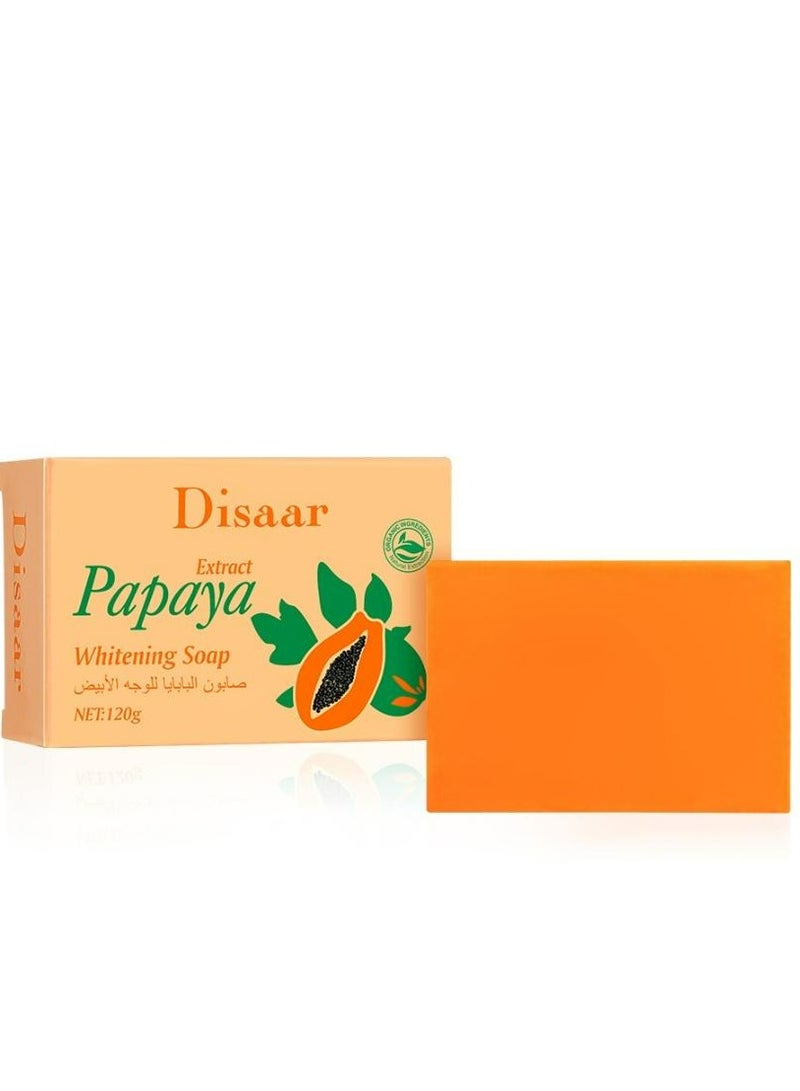 Disaar Papaya Whitening Soap 2 Pcs - Image 2