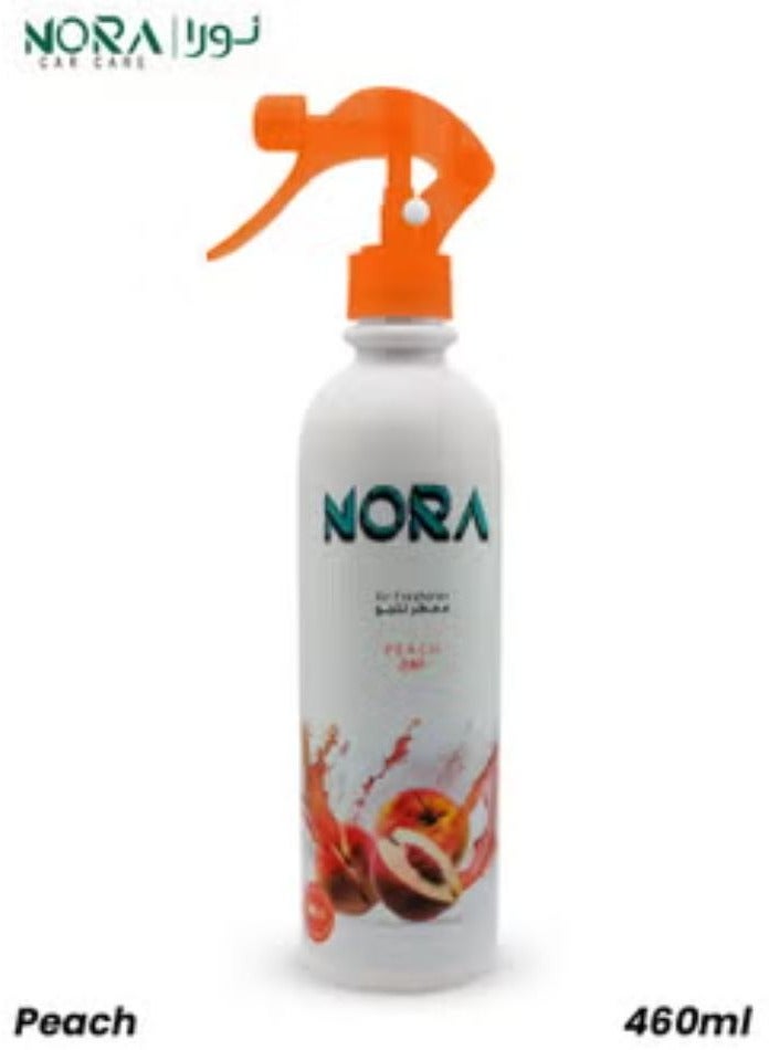 نورا معطر جو برائحة الخوخ من نورا 460 مل برائحة منعشة تدوم طويلاً للمنزل والمكتب - Image 1
