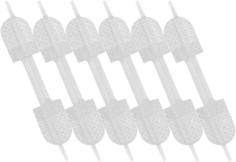 6 Pieces Zip Closure Adhesive Bandages 45x10mm Breathable Cloth Wound Care Strips for Outdoor Quick Free Wound - Image 1
