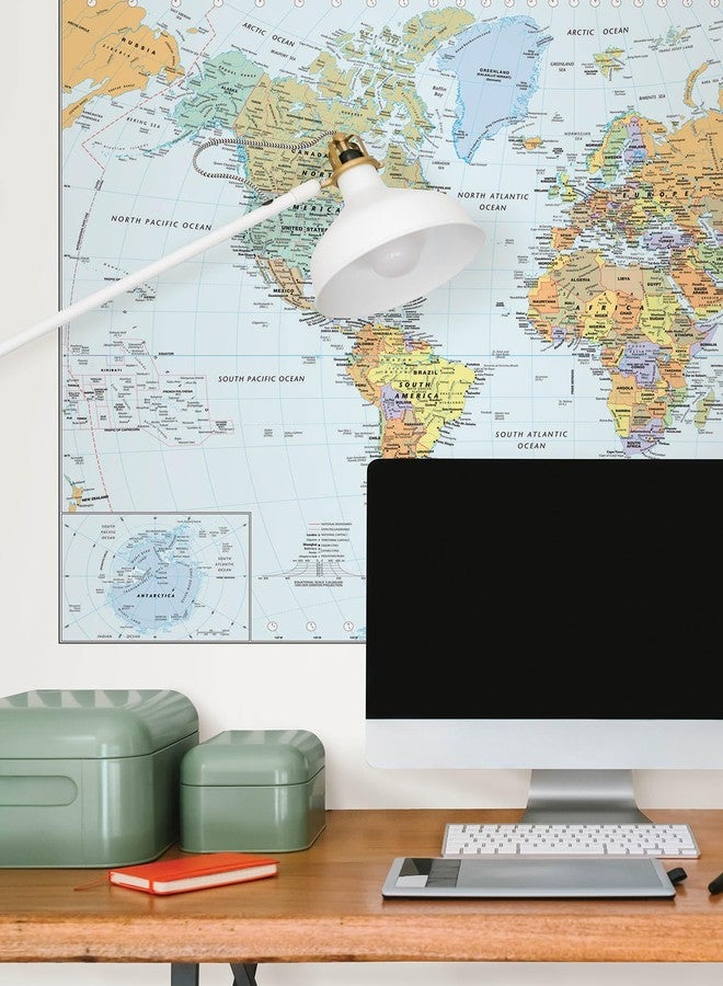 WALLPOPS US and World Map Bundle Wall Decals, WP4430 - Image 3