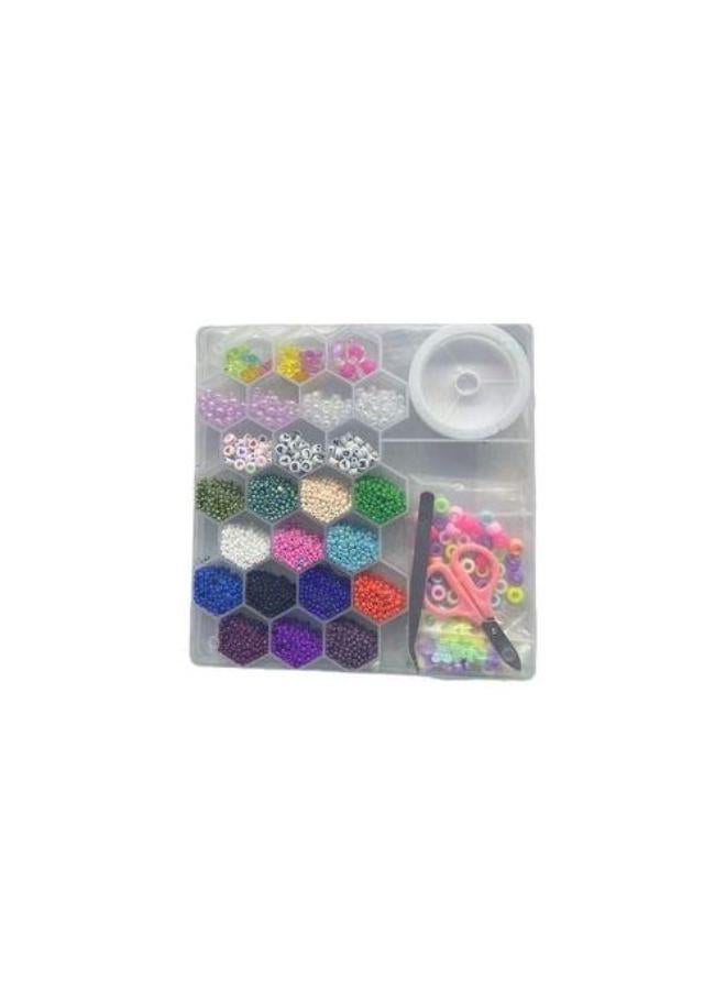 بيدز صندوق من الخرز لصنع الإكسسوارات - مجموعة مجوهرات إبداعية من صنعك - Image 2